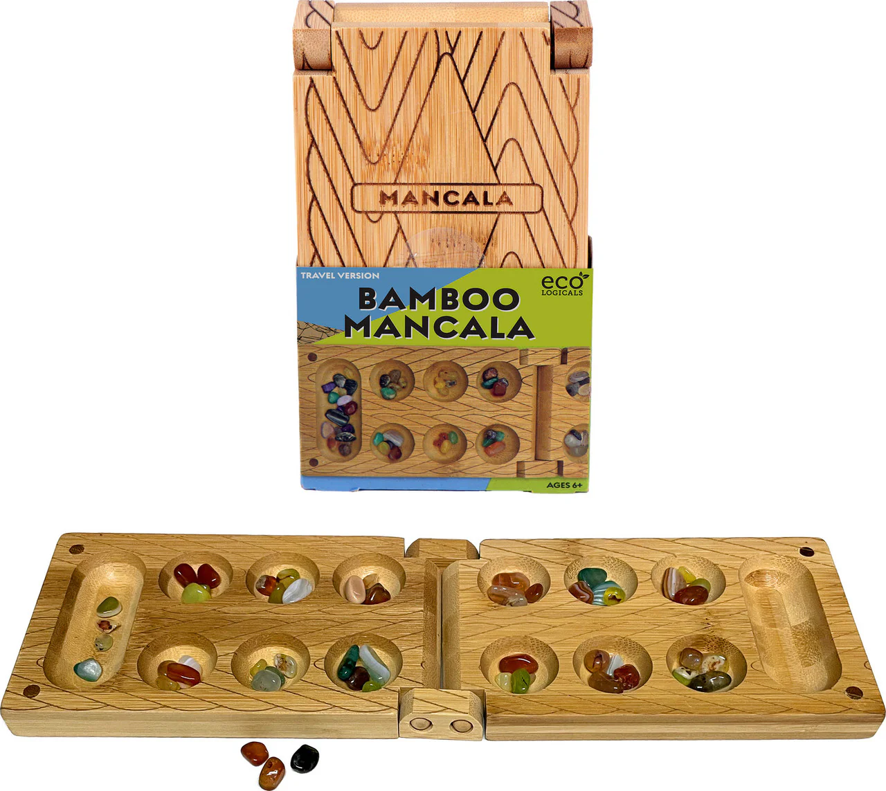 Bamboo Travel Mancala - Image 3