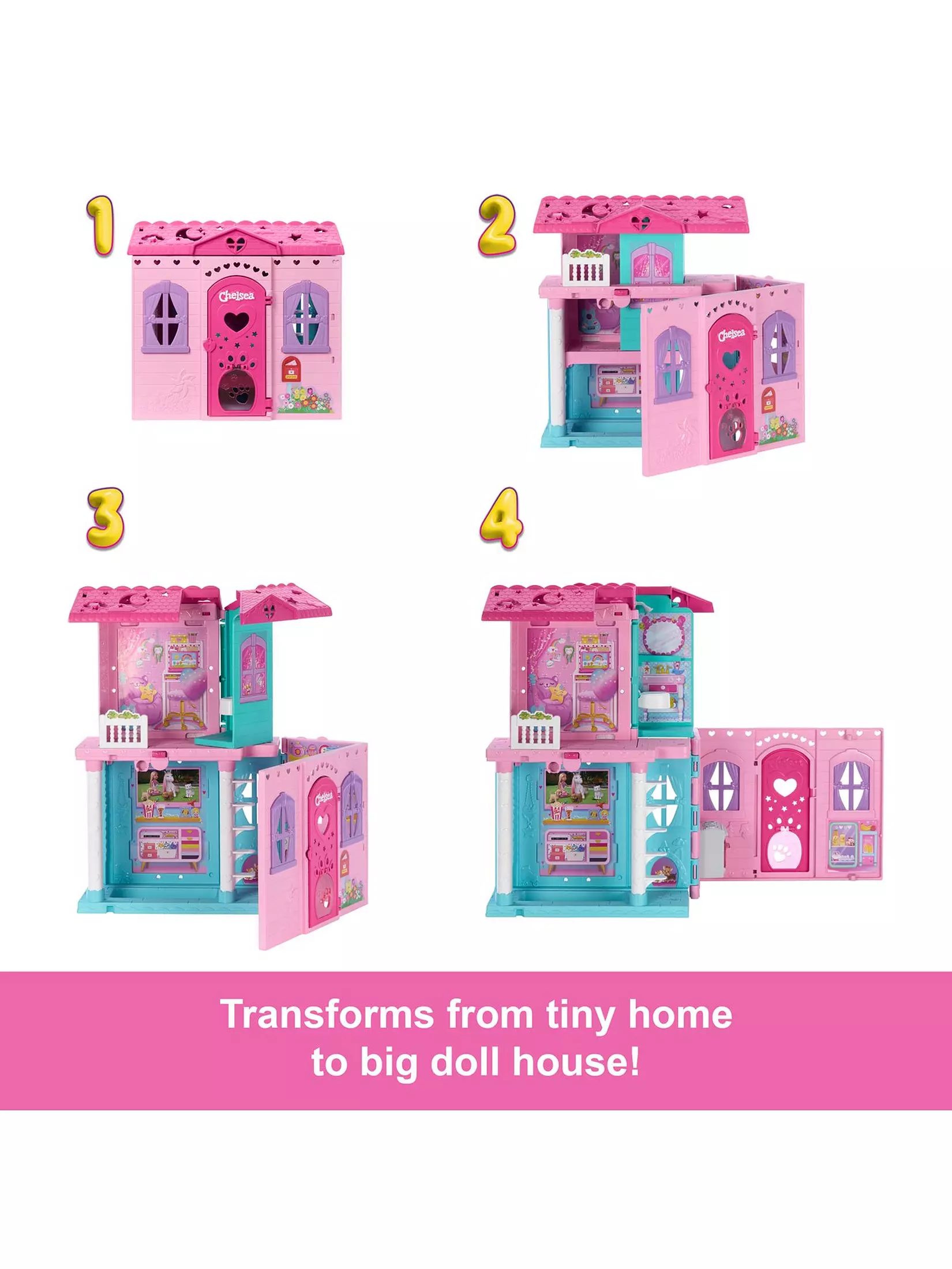 Barbie Chelsea Pop-Up House - Image 3