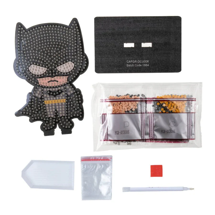Batman (Black), Crystal Art Buddy - Image 6