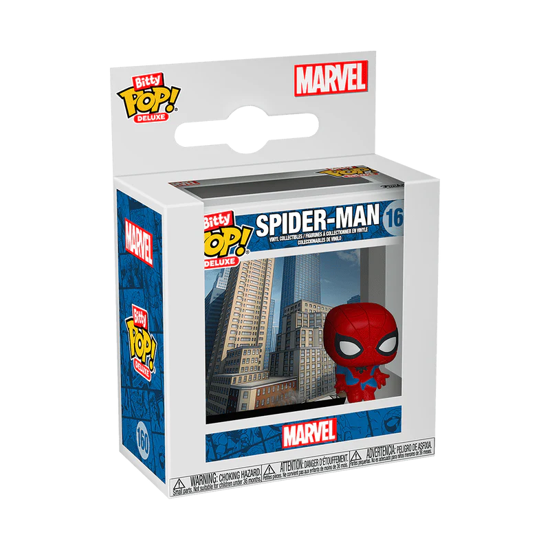 Funko Bitty Pop! Deluxe Spider-Man (Cityscape) - Image 2