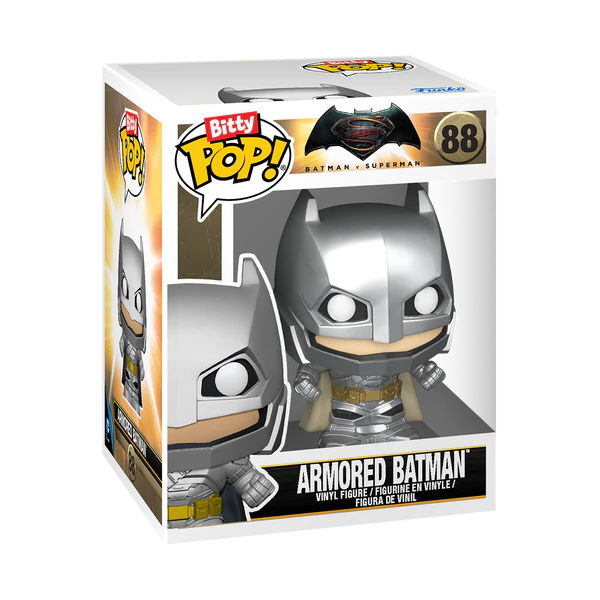 Funko Bitty POP Ride: DC Batman w/ Batmobile - Image 2