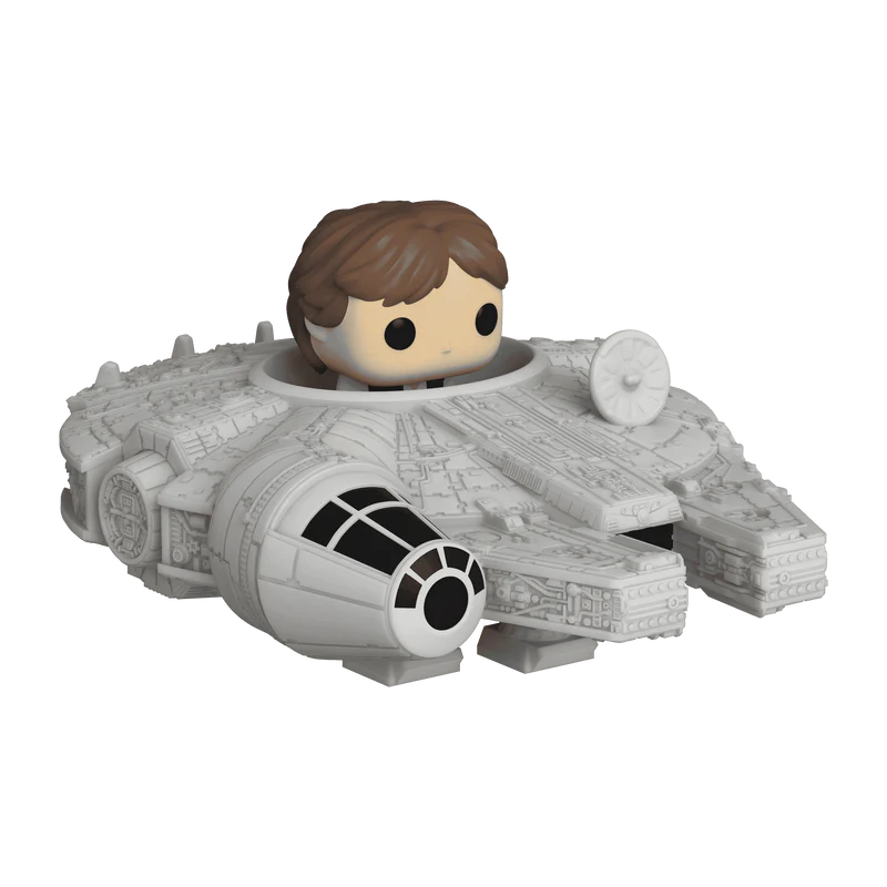 Funko Bitty POP Ride Star Wars - Han Solo with Millennium Falcon - Image 2