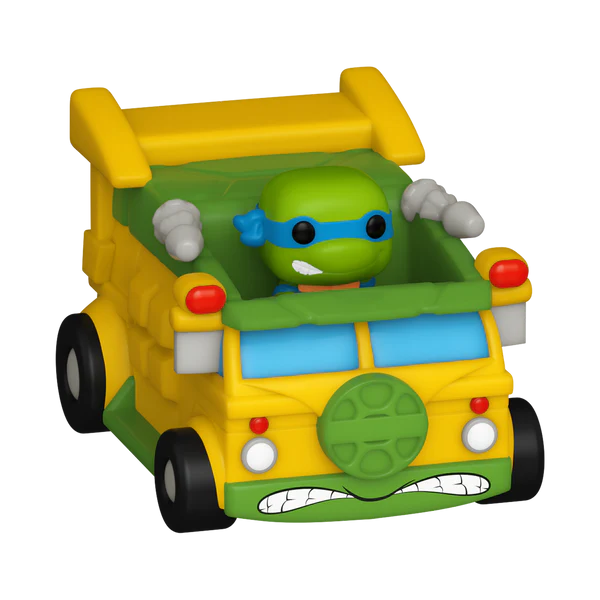 Funko Bitty POP! Ride: Turtles Leonardo & Turtle Van - Image 2