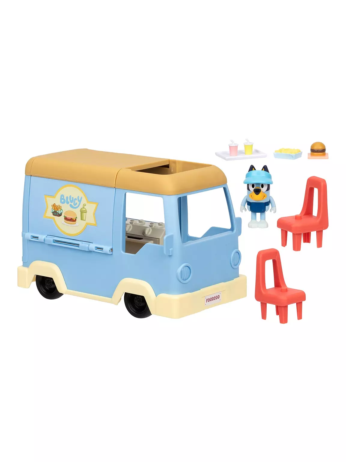 Bluey Lets Play Chef Food Truck Playset - Image 2