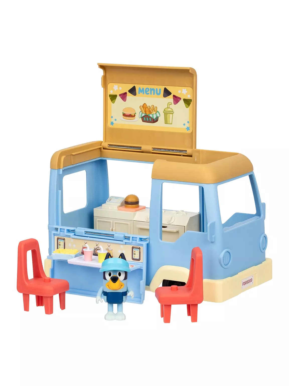 Bluey Lets Play Chef Food Truck Playset - Image 4