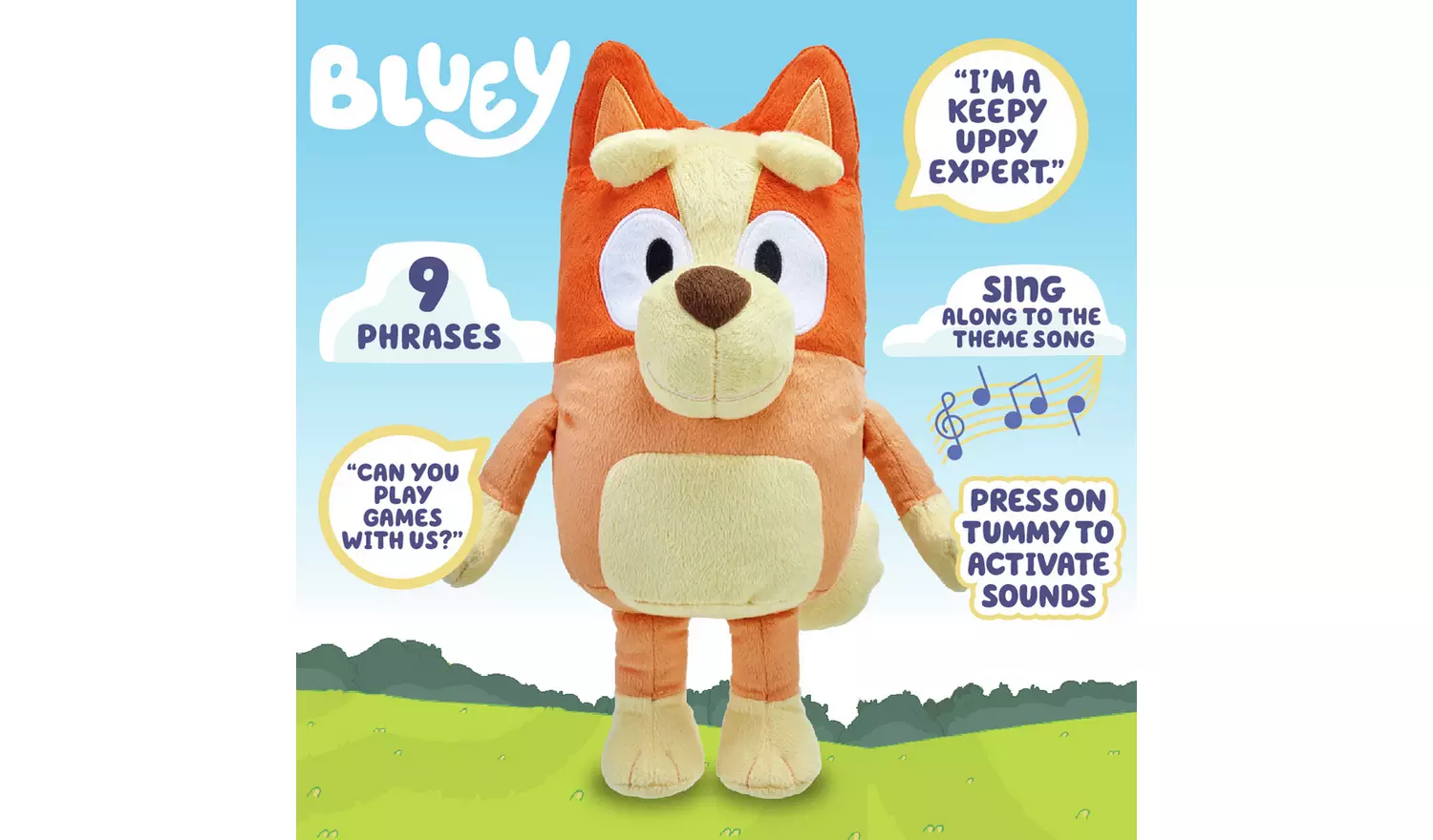 Bluey Series 5 Talking Bingo Plush - Image 4