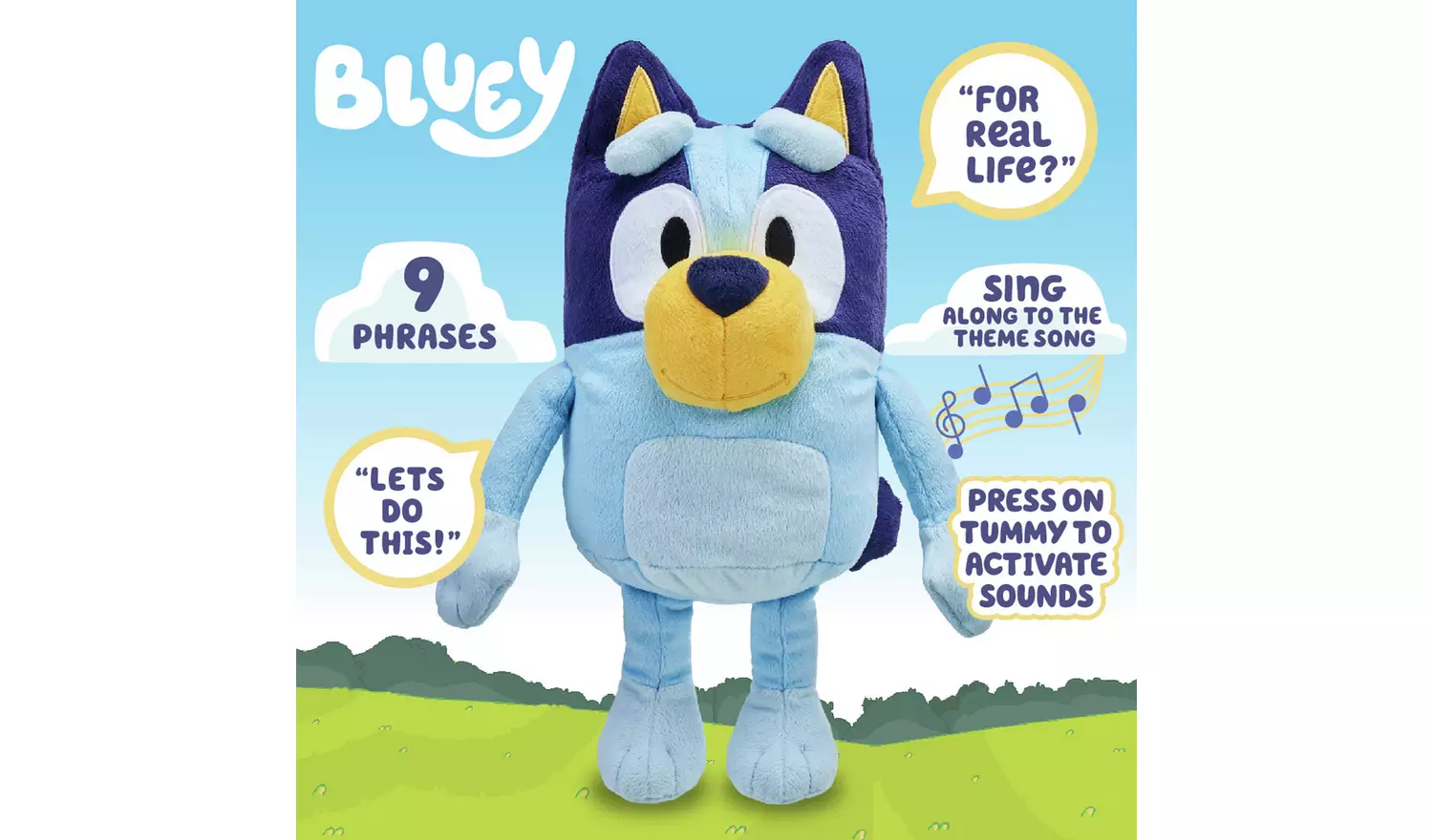 Bluey Series 5 Talking Bluey Plush - Image 4