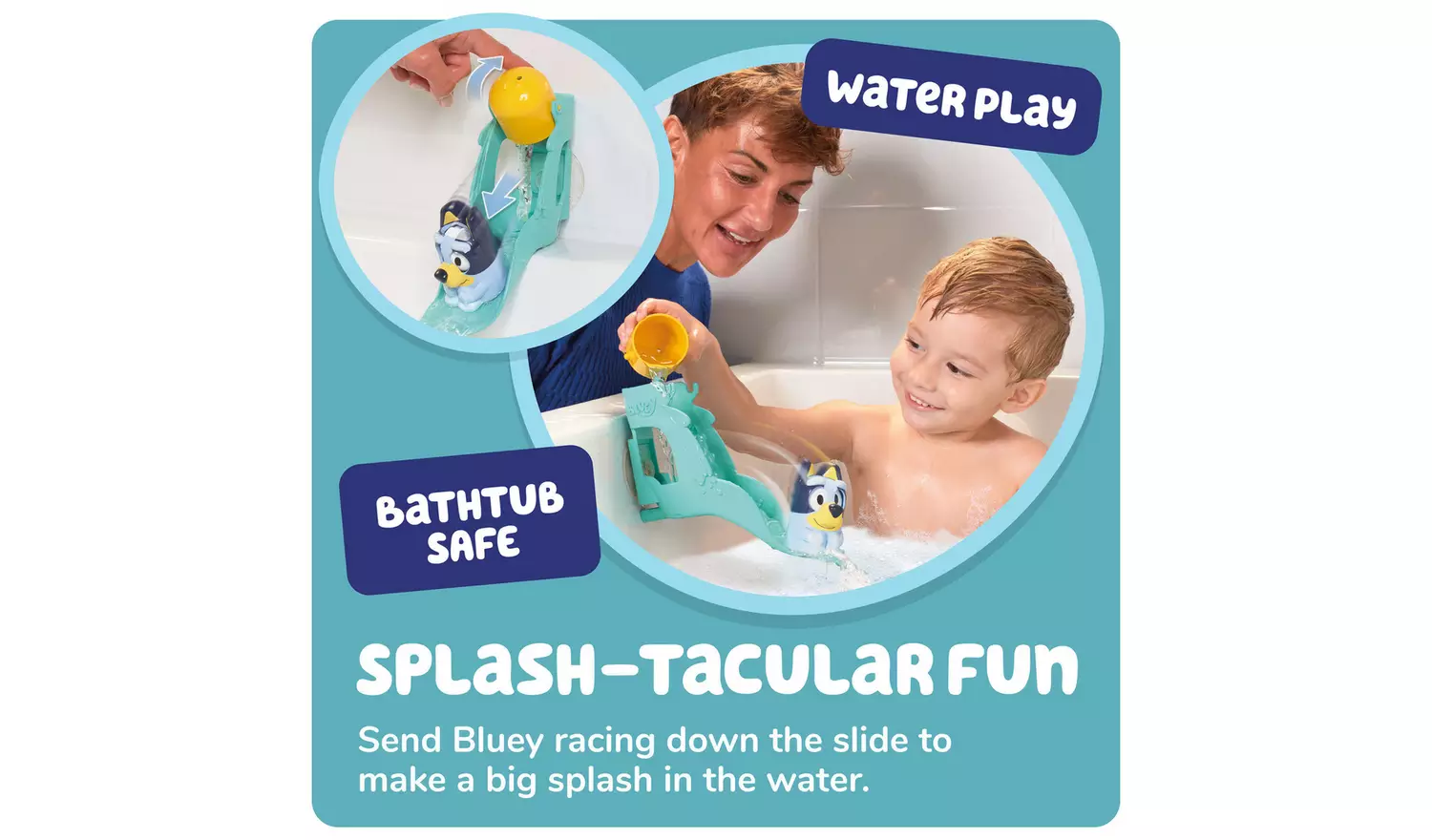 Bluey's Water Slide Bath Toy - Image 3