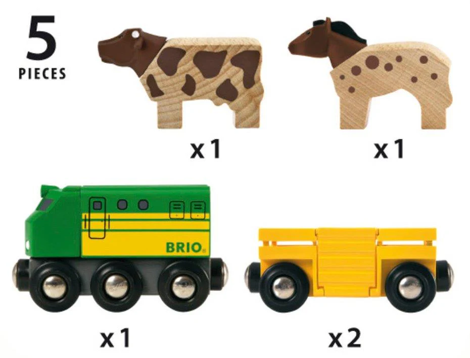 BRIO Farm Train Set - Image 2