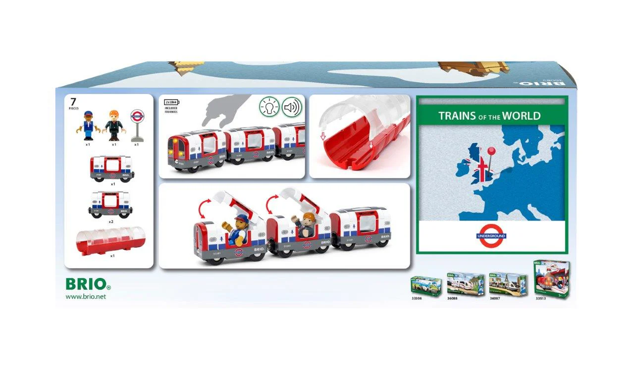 BRIO London Underground Train - Image 5