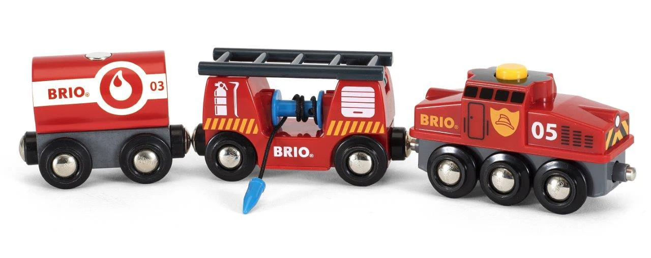 BRIO Rescue Firefighting Train - Image 3