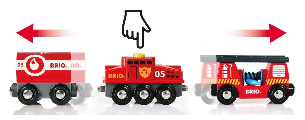 BRIO Rescue Firefighting Train - Image 4