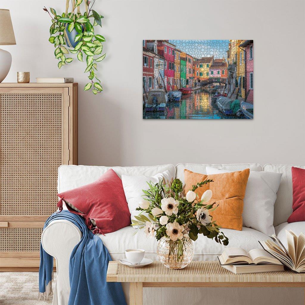 Ravensburger Burano Italy 1000 Piece Jigsaw Puzzle - Image 4