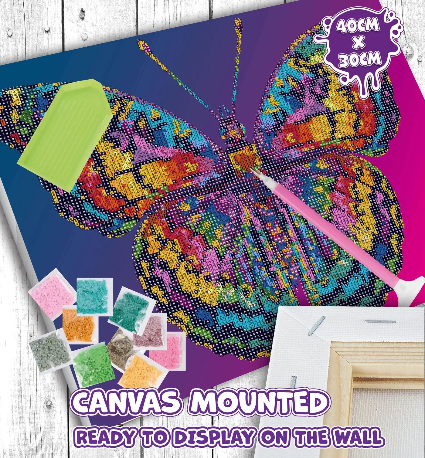 Butterfly Diamond Art - Image 4