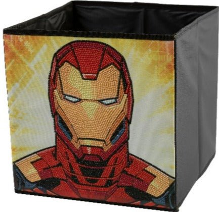 Crystal Art Foldable Storage Box 30x30cm - Ironman - Image 2