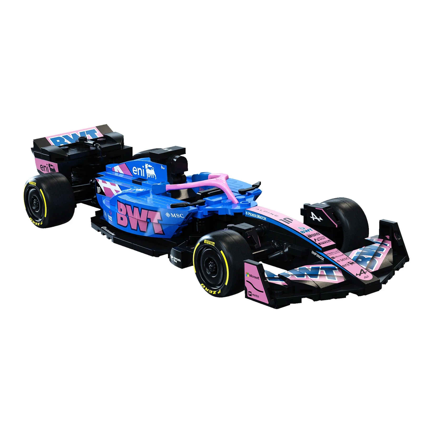 CaDA 1:24 BWT Alpine F1 Team A525 Racing Car Brick Kit 300 pcs - Image 4