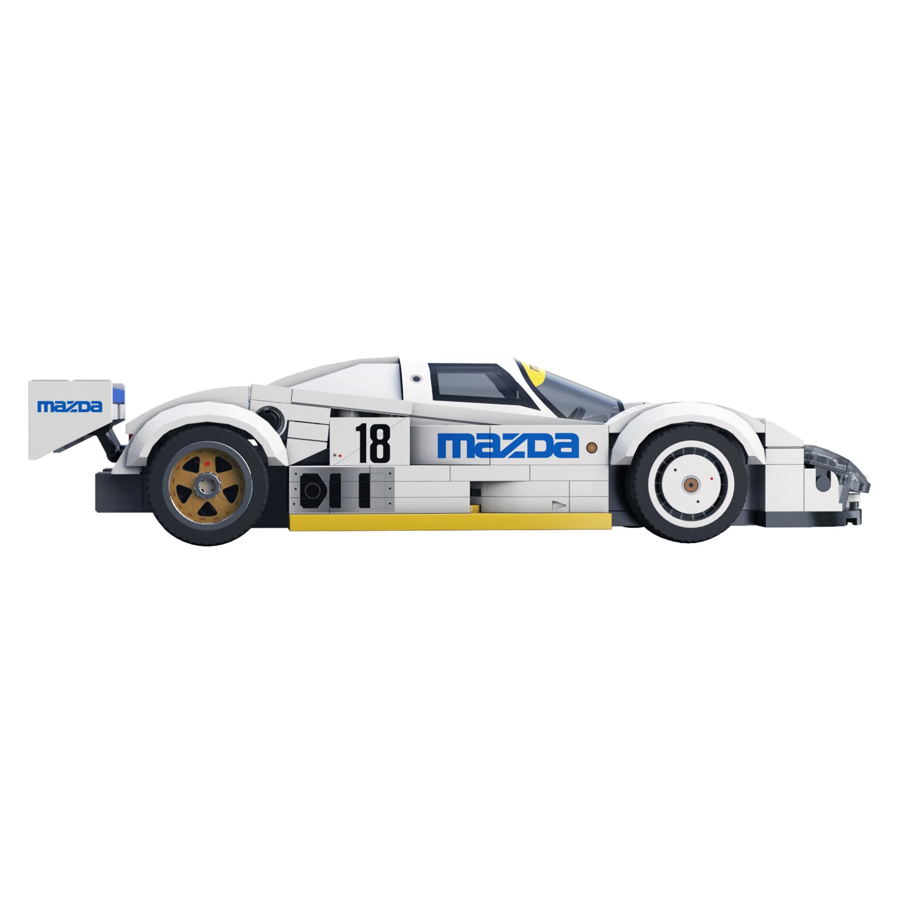 CaDA 1:24 Mazda 787B Brick Kit 242 pcs - Image 7