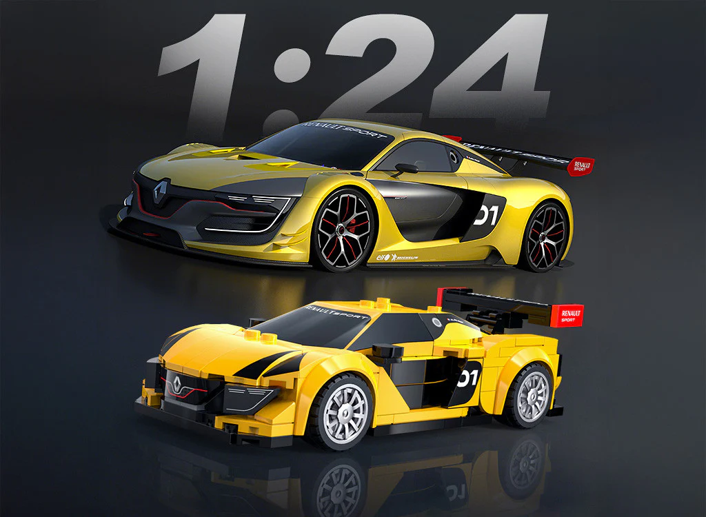 CaDA 1:24 Renault Sport RS.01 Brick Kit 271 pcs - Image 5