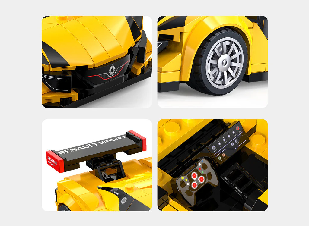CaDA 1:24 Renault Sport RS.01 Brick Kit 271 pcs - Image 6