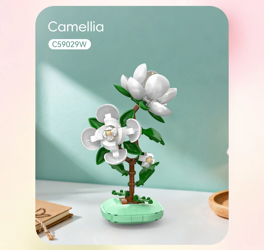 CaDA Camellia Building Block Planter Brick Kit 301 pcs - Image 3