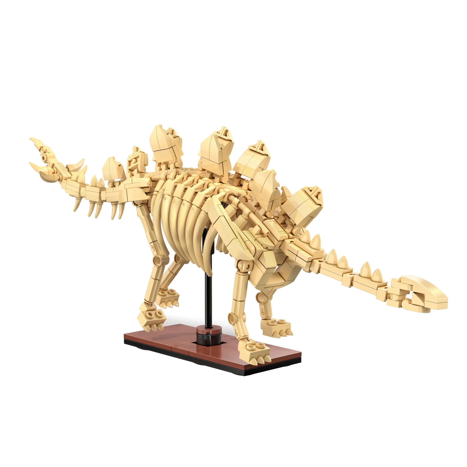 CaDA Dinosaur Fossils: Stegosaurus Brick Kit 297 pcs - Image 5