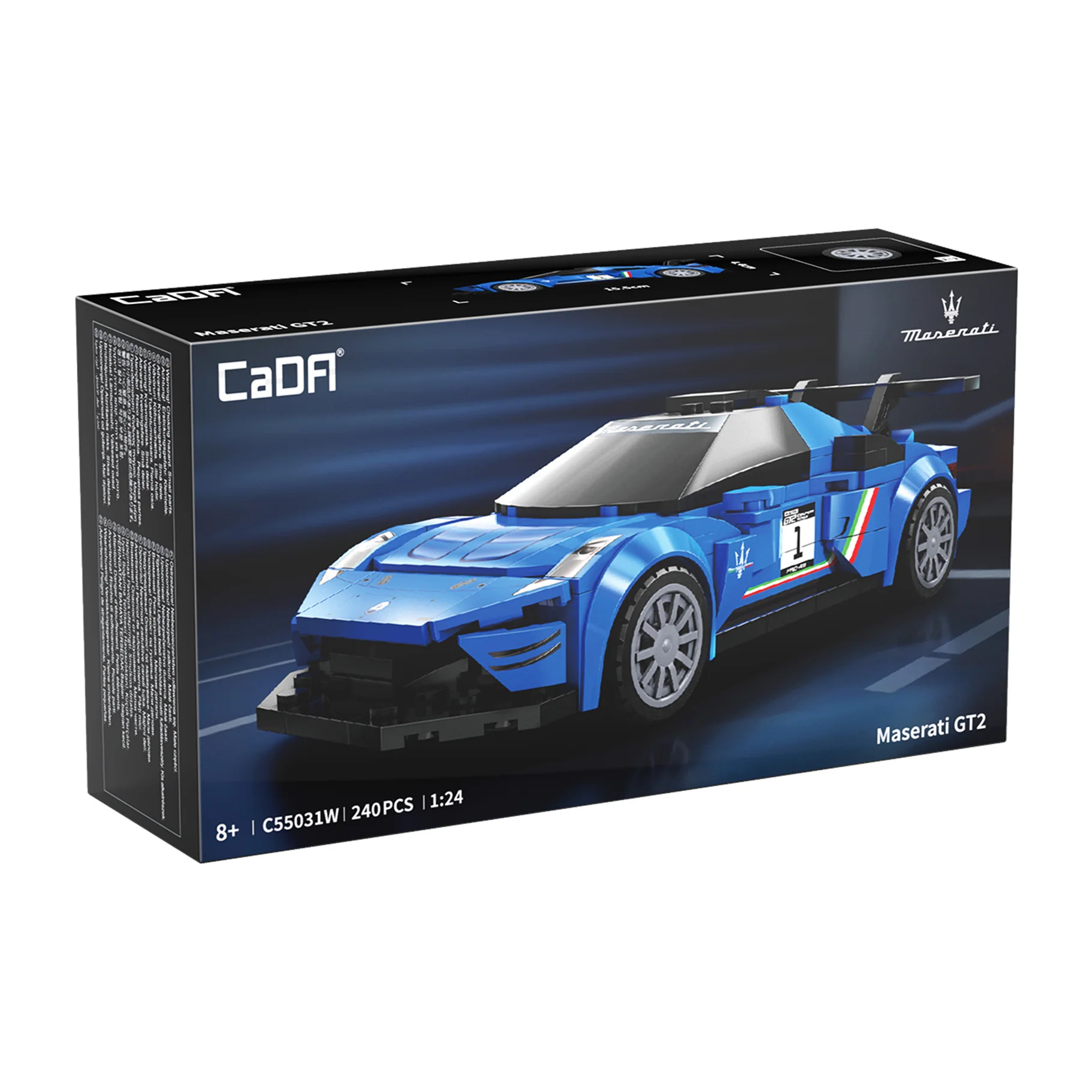 CaDA Maserati MC20 GT2 Brick Kit 240 pcs - Image 3