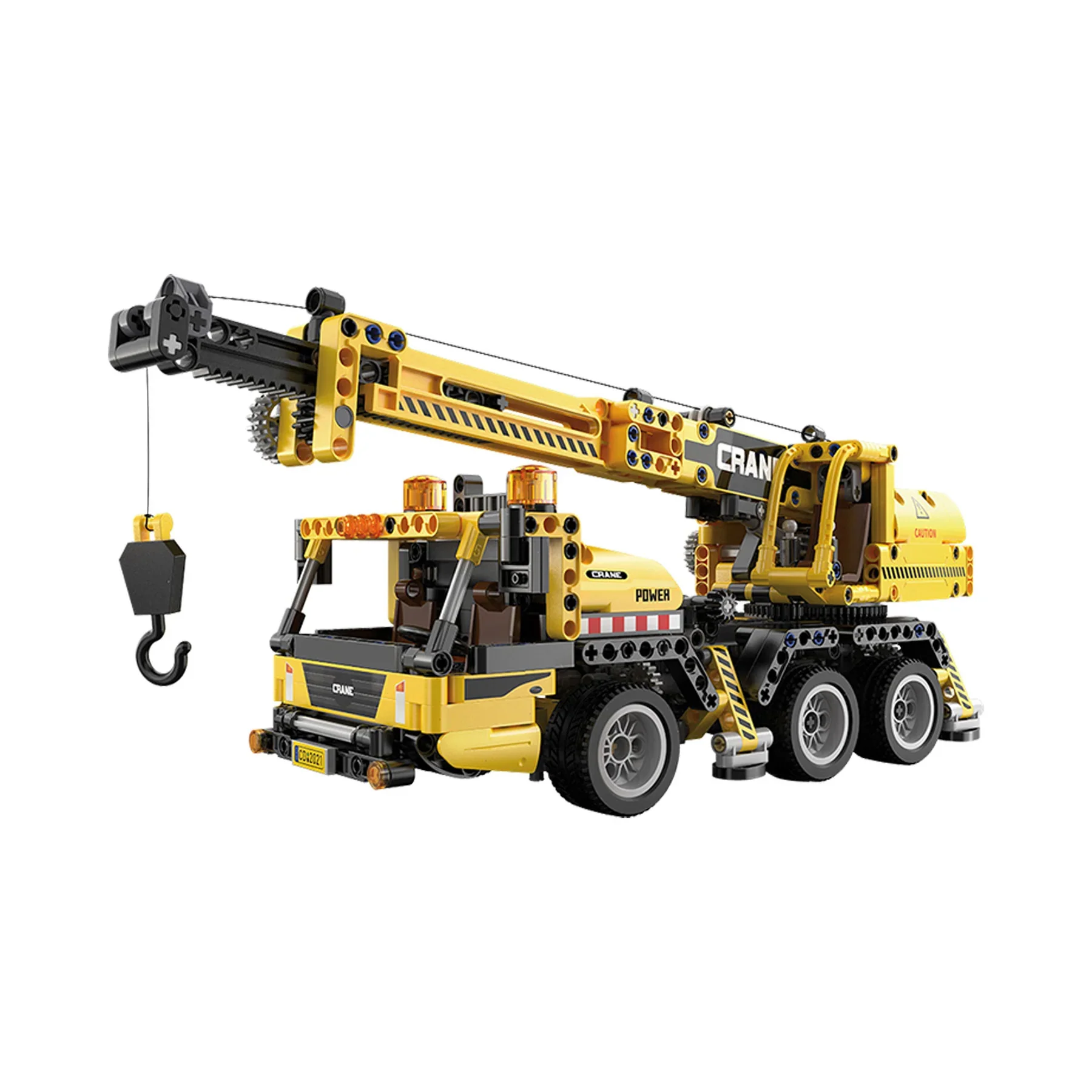 CaDA Mobile Construction Crane Brick Kit 658 pcs - Image 2