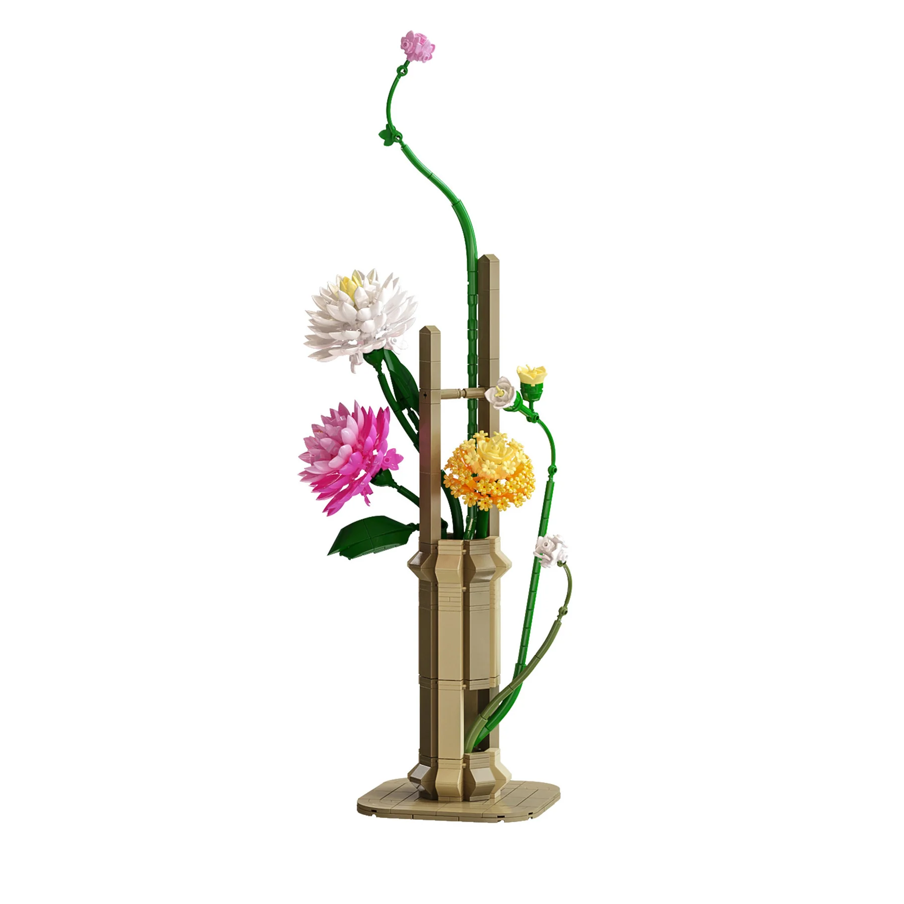 CaDA Oriental Floral Art: Spring Brick Kit 613 pcs - Image 5