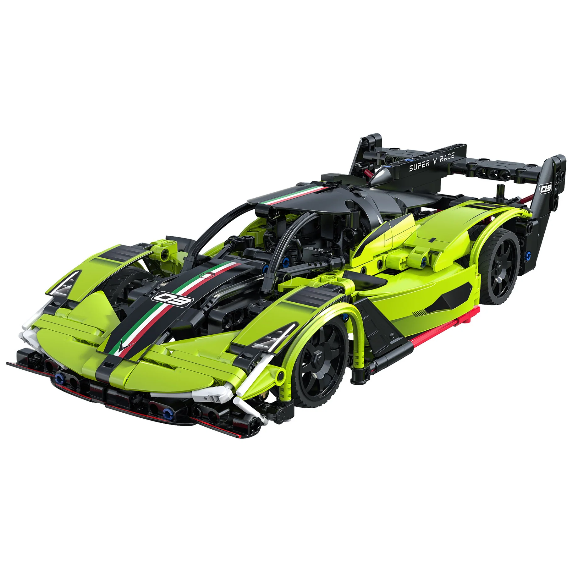 CaDA Phantom Wing Sports Car Brick Kit 395 pcs - Image 3
