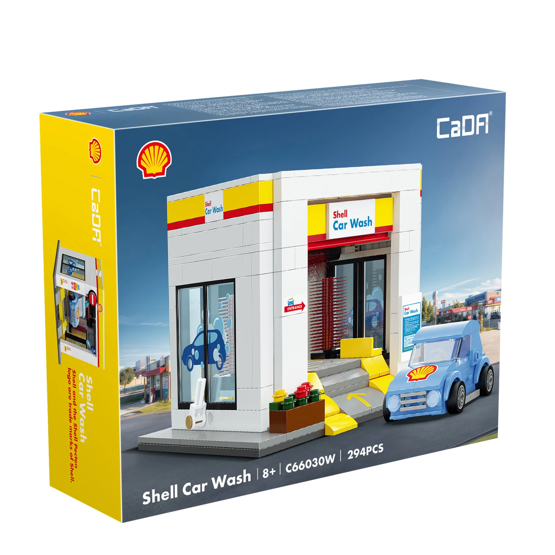 CaDA Shell Car Wash Brick Kit 294 pcs - Image 5