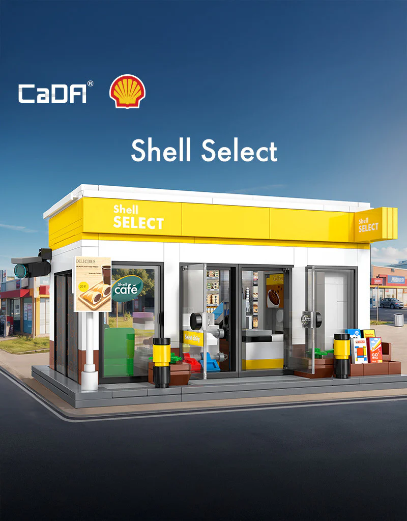 CaDA Shell Select Brick Kit 303 pcs - Image 7