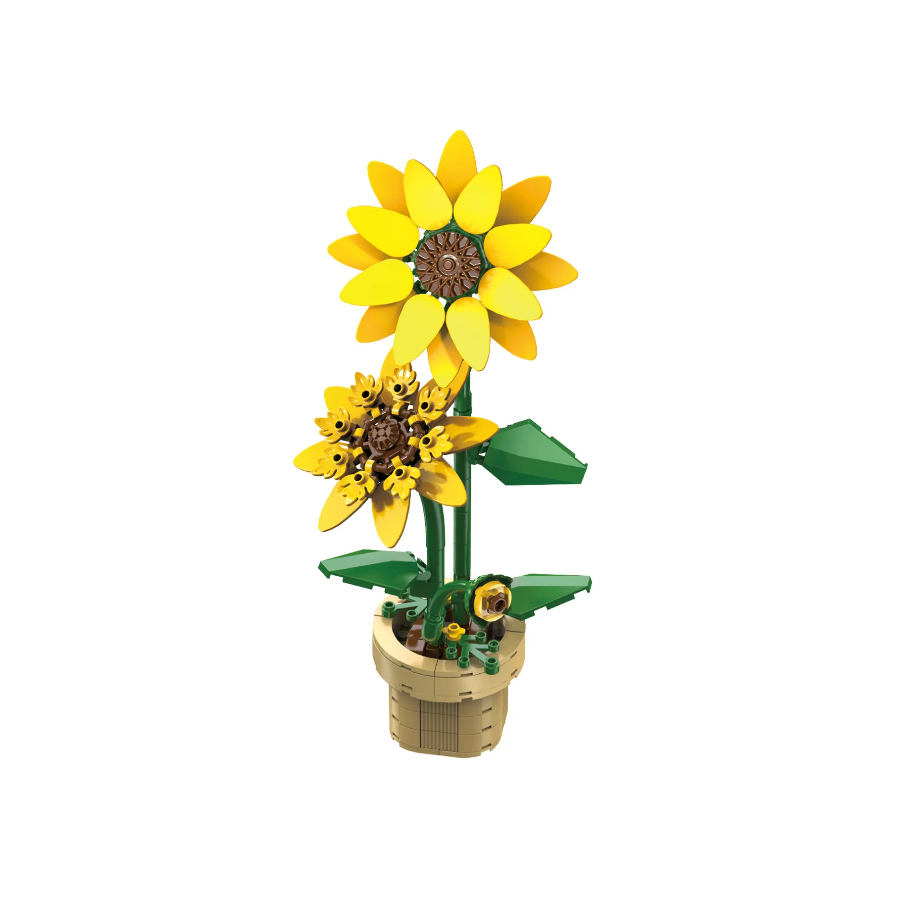 CaDA Sunflower Building Block Planter Brick Kit 187 pcs - Image 7