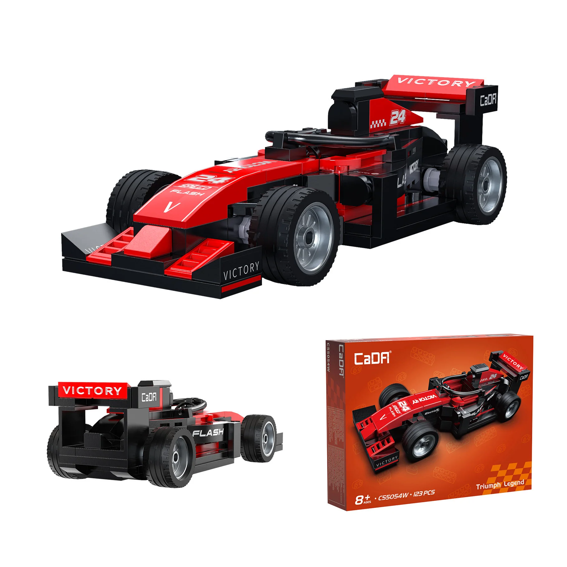 CaDA Triumph Legend Brick Kit 123 pcs - Image 2