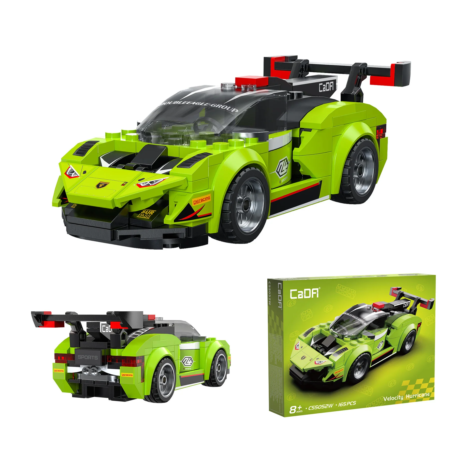 CaDA Velocity Hurricane Brick Kit 165 pcs - Image 2