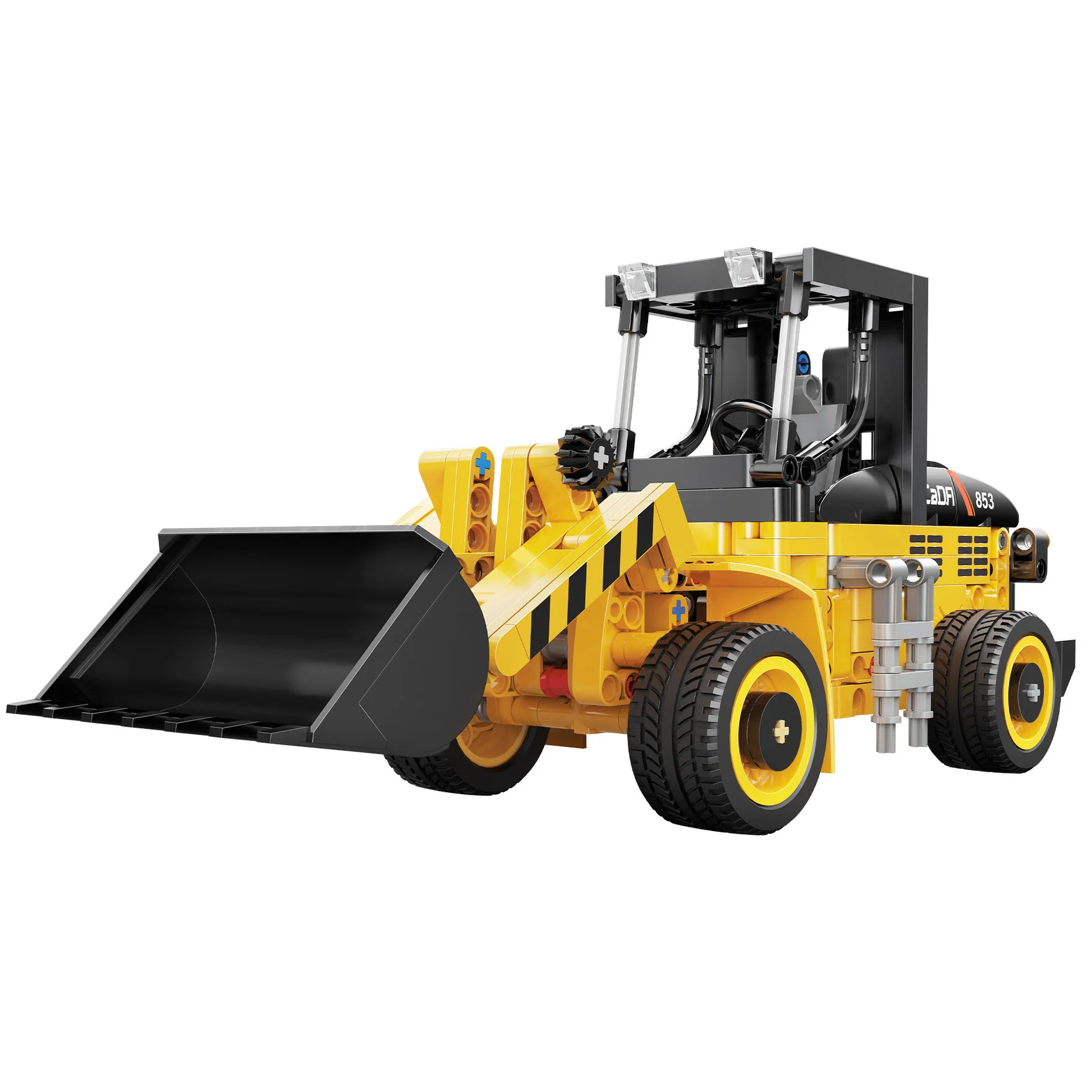 CaDA Wheel Loader Brick Kit 403 pcs - Image 3
