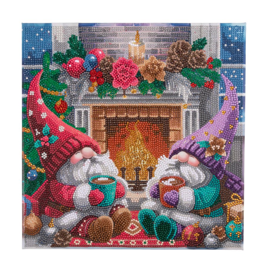 Fireside Cheer, 30x30cm Crystal Art Kit - Image 3