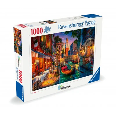 Ravensburger Canal Cruise in Venice 1000 Piece Jigsaw Puzzle