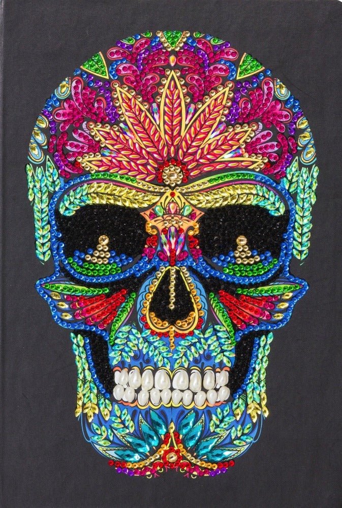 Skull, Crystal Art Notebook - Image 2
