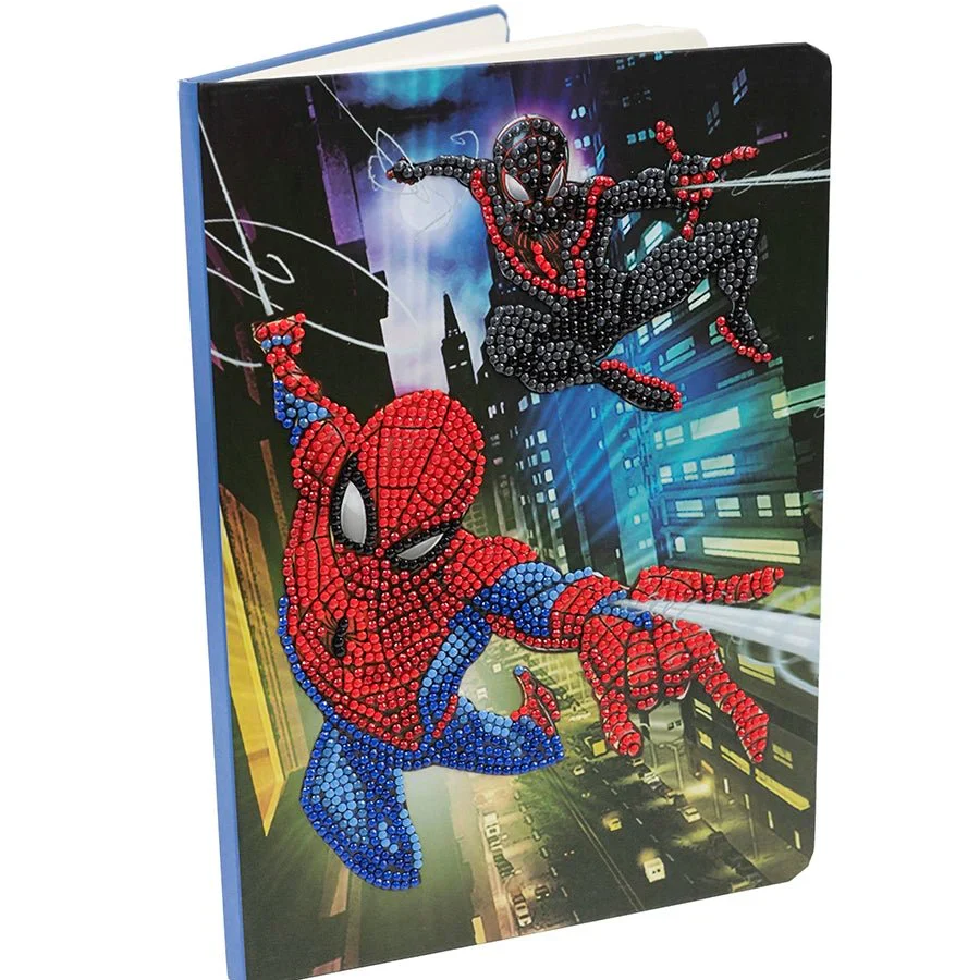 Spiderman Crystal Art Notebook 18x26cm - Image 3