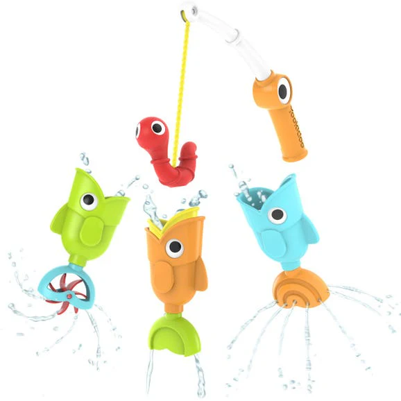 Yookidoo Catch ‘N’ Sprinkle Fishing Set Bath Toy - Image 2