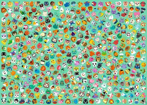 Ravensburger Challenge Animal Crossing 1000 Piece Jigsaw Puzzle - Image 2