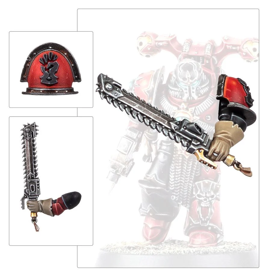 Chaos Space Marines: Red Corsairs Upgrades & Transfers - Image 3
