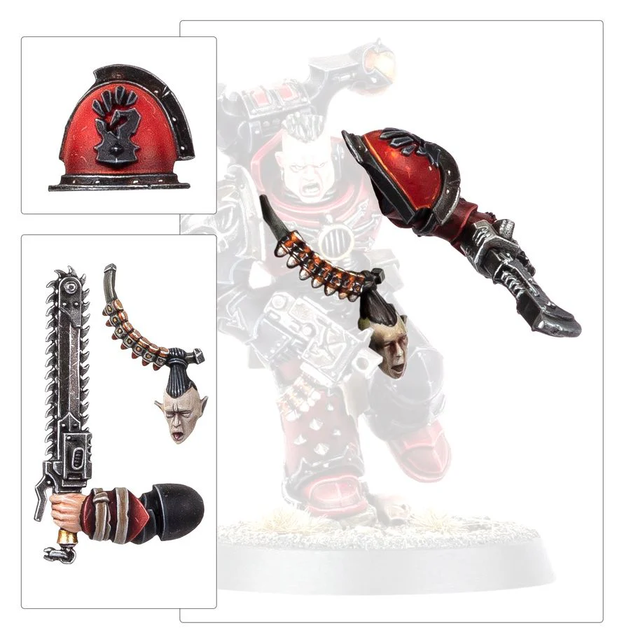Chaos Space Marines: Red Corsairs Upgrades & Transfers - Image 4
