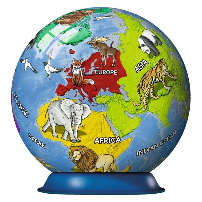 Ravensburger Children's globe 72 Piece 3D Jigsaw Puzzle - Image 2