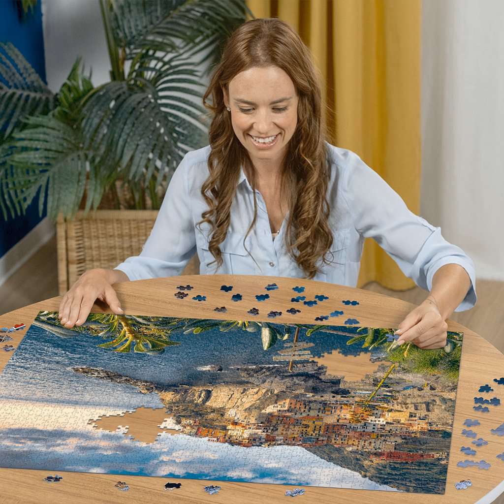Ravensburger Cinque Terre viewpoint 1500 Jigsaw Puzzle - Image 3
