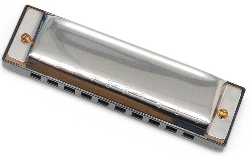 Classic Metal Harmonica - Image 2