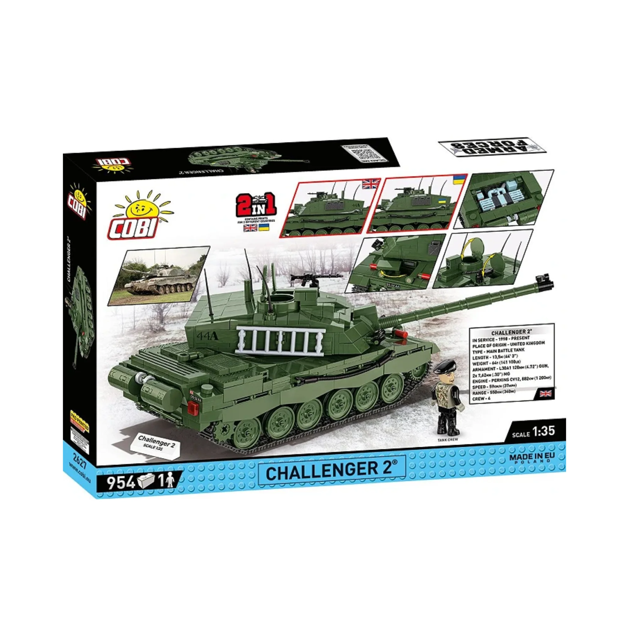 COBI Armed Forces Challenger 2 Tank - Image 8