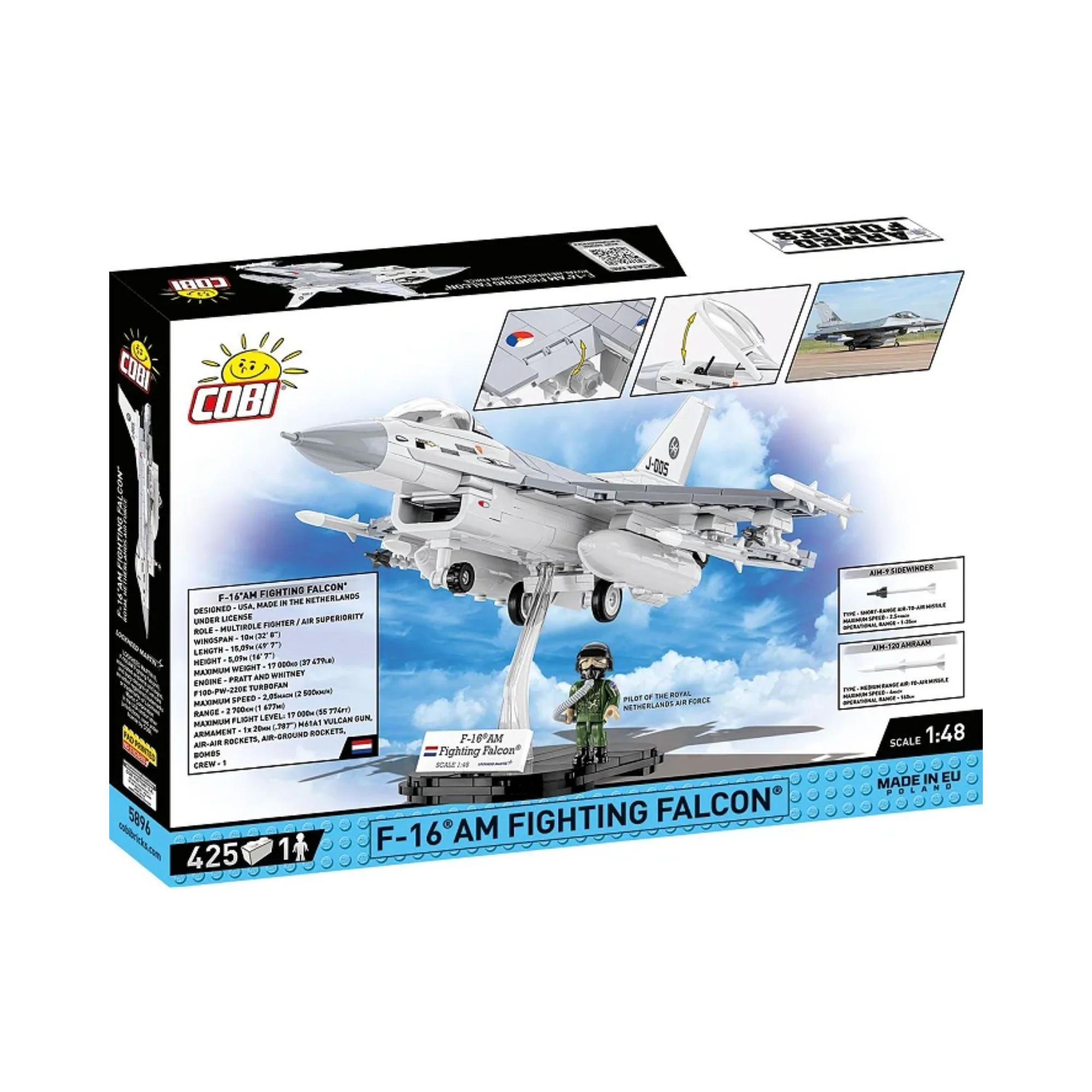COBI Armed Forces F-16C Fighting Falcon - Image 6