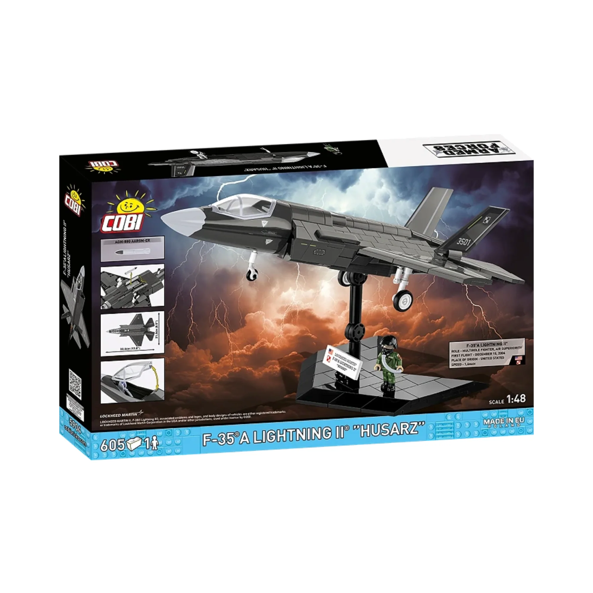 COBI Armed Forces F-35A Lightning II Husarz - Image 6