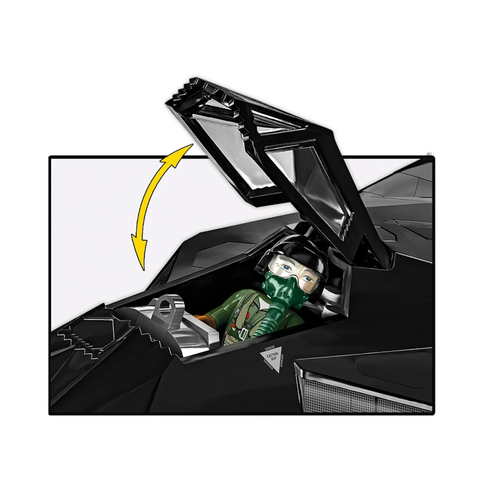 COBI Armed Forces Lockhead F-117 Nighthawk - Image 4